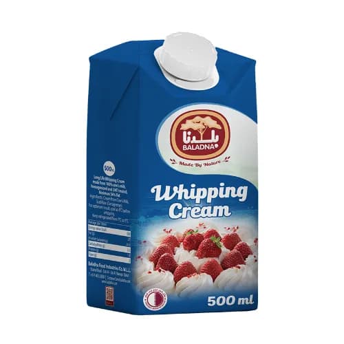 Baladna Whipping Cream 500 Ml