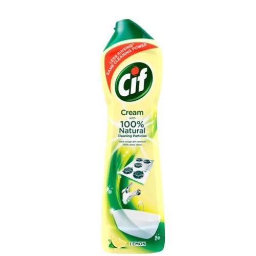 Cif Multipurpose Cleaning Cream Lemon Scent 500 Ml