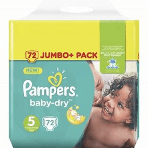 Pampers # 5 72S