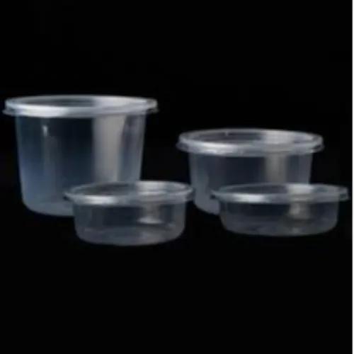 Al Jattal 250Ml White Disposable Plastic Tub 50 Per Pack