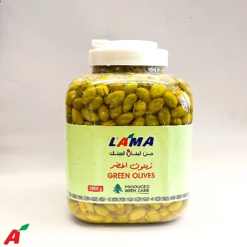 Lama Green Olives 3000g