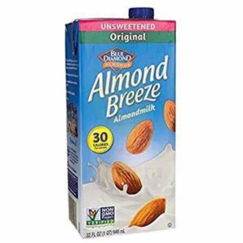 Blue Diamond Almond Milk Unsweetened1L