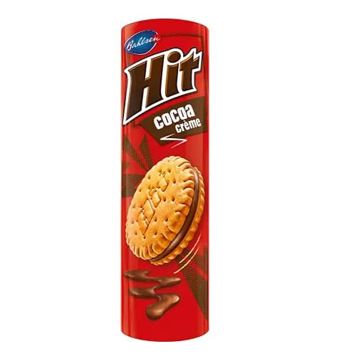 Bahlsen Hit Biscuits Filled With Cocoa Cream 220 Gr