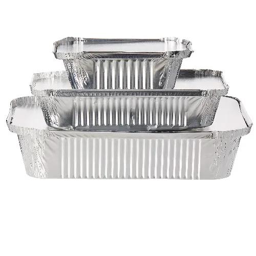 Food Pack Aluminum Containers With Lid A120 10 Per Pack