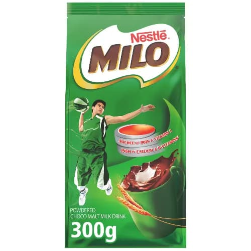 Milo Choco Malt Powdered Milk Drink Active-Go 300G