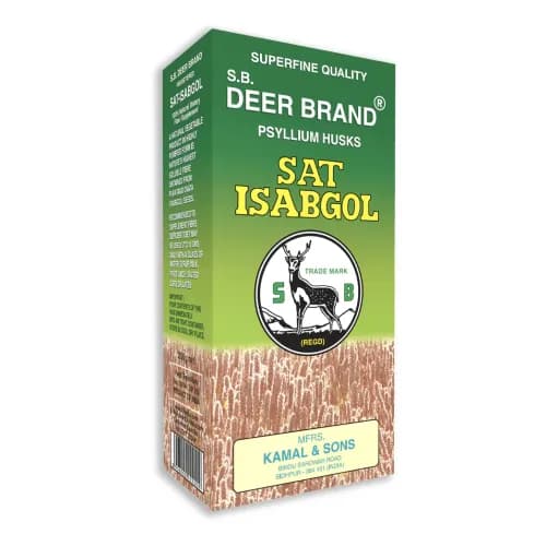 Deer Brand Sat Isabgol Psyllium Husks 100 Gr