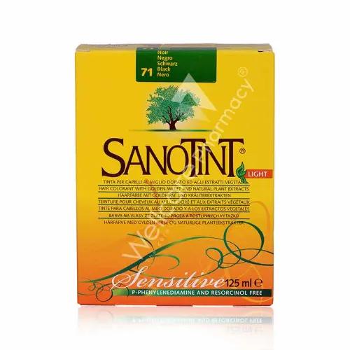 Sanotint 71 Natural Black Hair Colour 125Ml