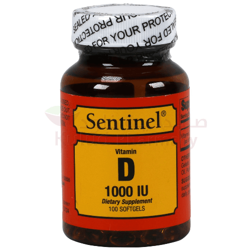 Sentinel Vit D3 1000 Iu Tab 100S