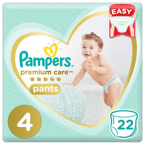 Pampers P/Care Pants # 4 22`S