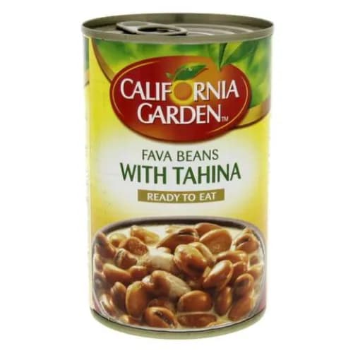 California Garden Fava Beans With Tahina 400 Gr