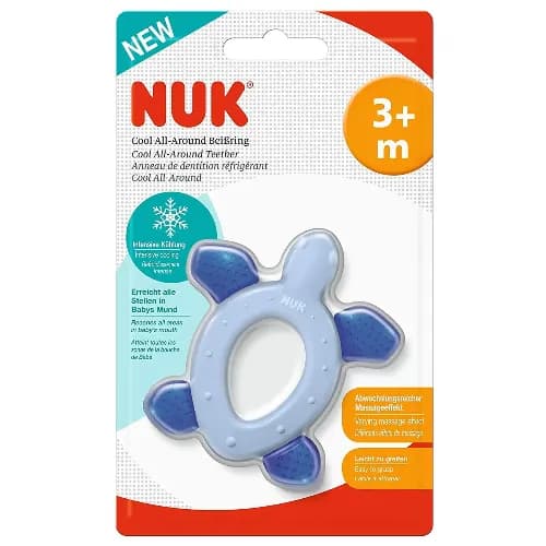 Nuk Cool Teether Turtle 1 /Blc - 10256451