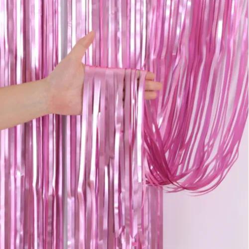 Pink Curtain Foil