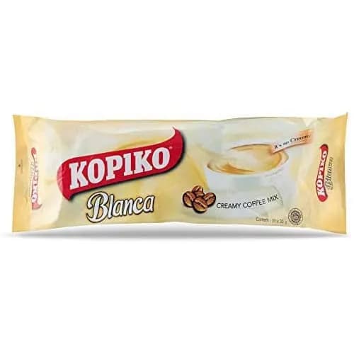 Kopiko Blanca Creamy Instant Coffee Sachet 30G