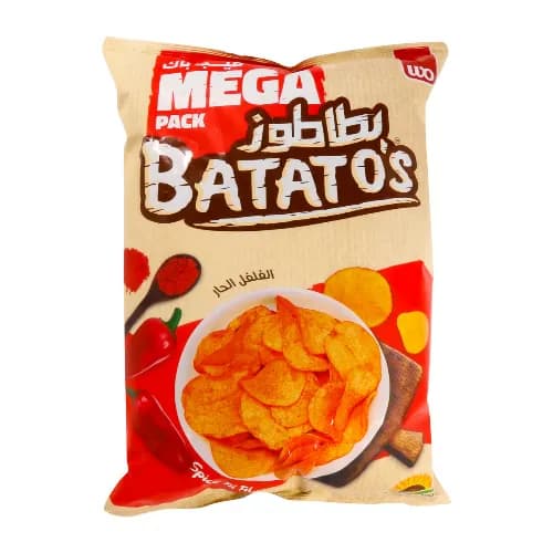 Batato'S Spicy Fil Fil Chips 167 Gr