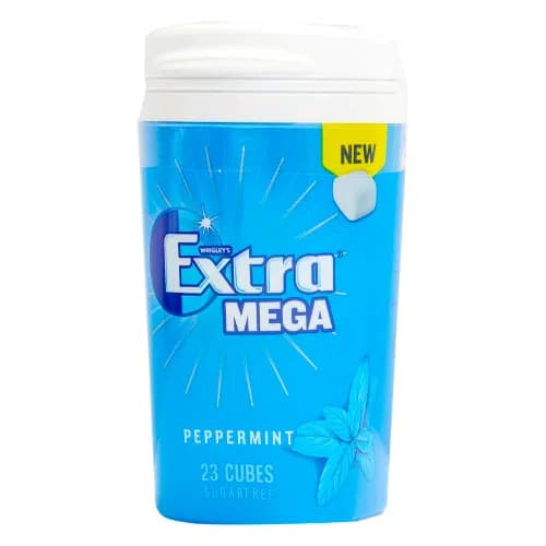 Extra Mega Peppermint Gum - Sugar Free 23 Per Pack