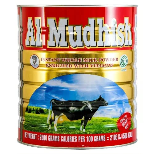 Al Mudhish Instant Whole Milk Powder 2.5 Kg