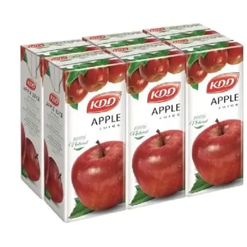 Kdd Apple Juice 6 X 180Ml