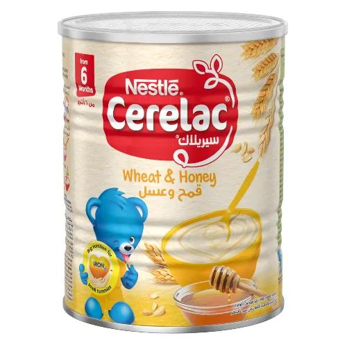 Cerelac Infant Cereal With Wheat & Honey (6+ Months) - Artificial Colorings Free, Preservatives Free 400 Gr