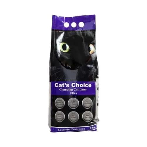 Cat'S Choice Ultra Clumping Cat Litter Lavender Scent 5 Kg