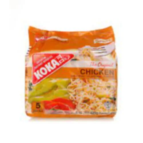 Koka Instant Noodles Chicken Flavor 5 X 85G