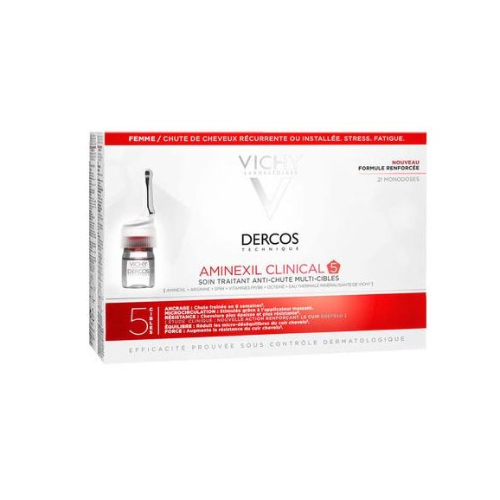 Vichy Dercos Aminexil Women Hair Treatment - 21 X 6 Ml