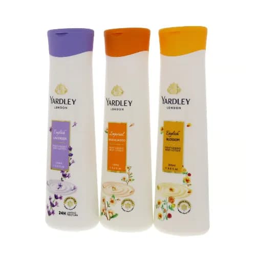 Yardley Body Lotion 3x200ml