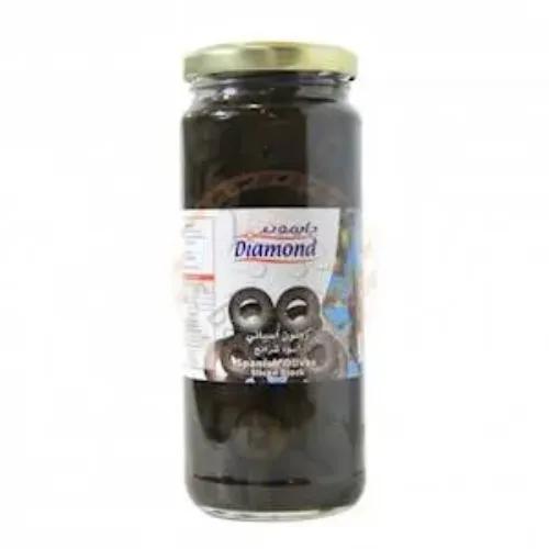 Diamond Sliced Blk Olives230Gm