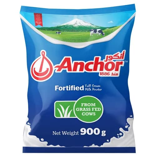 Anchor Fortified Full Cream Milk Powder 900 Gr