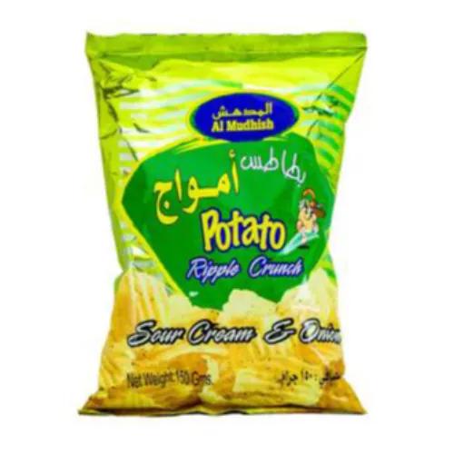 Al Mudhish Ripple Sour Cream & Onion 75G