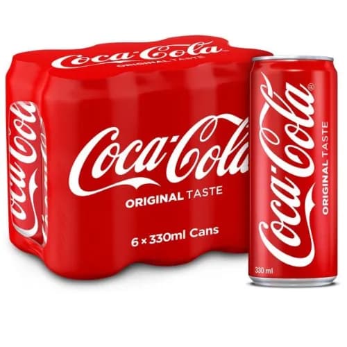 Coca Cola Regular 6 X 330 Ml