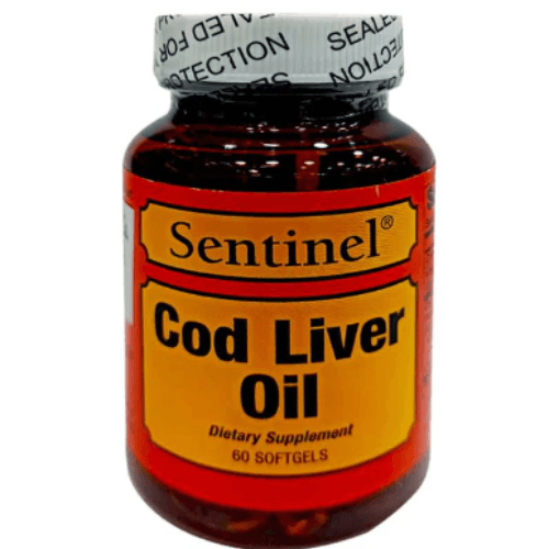 Sentinel Cod Liver Oil Softgels 60S