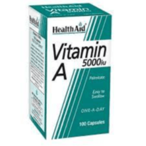 Ha Vitamin A 5000 I.U Cap 100'S