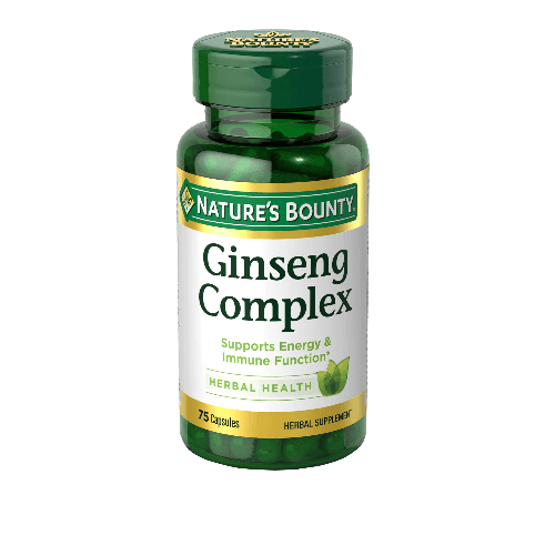 Nature's Bounty Ginseng Complex Capsules 75's