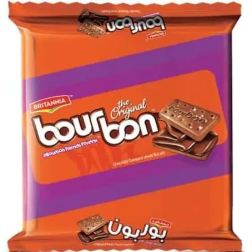 Britannia Bourbon Biscuits Filled With Chocolate Cream 200 Gr