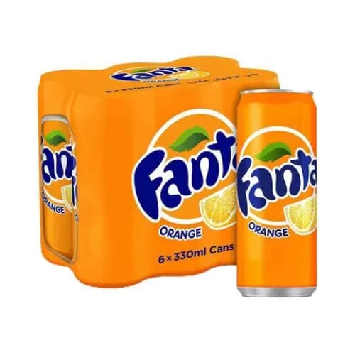 Fanta Orange 6 X 330Ml