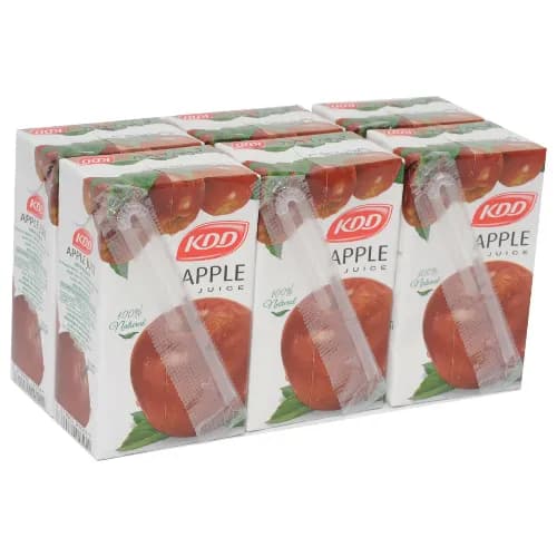 Kdd Apple Juice 6 X 250Ml