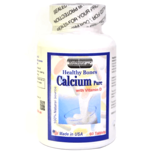 Healthwise Calcium Pure+Vit-D Tab 60`S