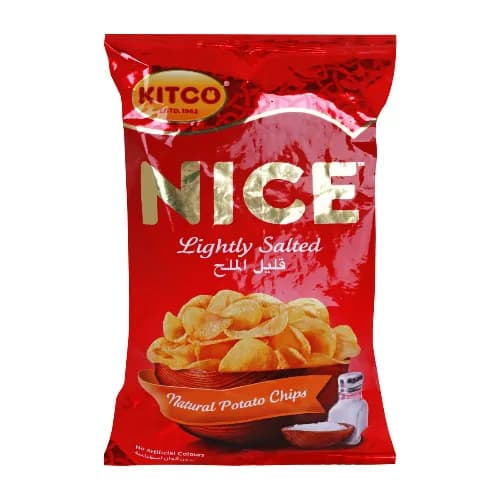 Kitco Nice Potato Chips Lightly Salted 16G