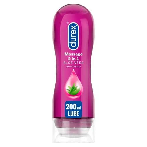 Durex Play 2In1 Lube & Massage Gel With Aloe Vera 200 Ml