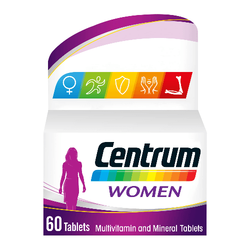 Centrum Women Multivitamine Tab 60`S