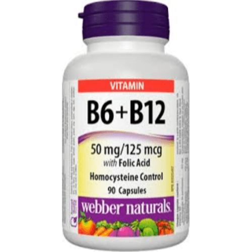 Web.Nat B6+B12+Folic Acid Cap 90`S 