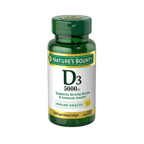 Nature's Bounty D3-5000 IU Softgels 150's