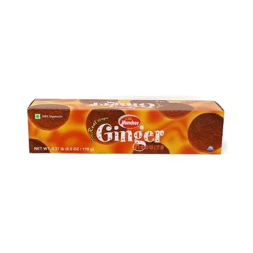 Cbl Munchee Natural Ginger Biscuit 170 Gr