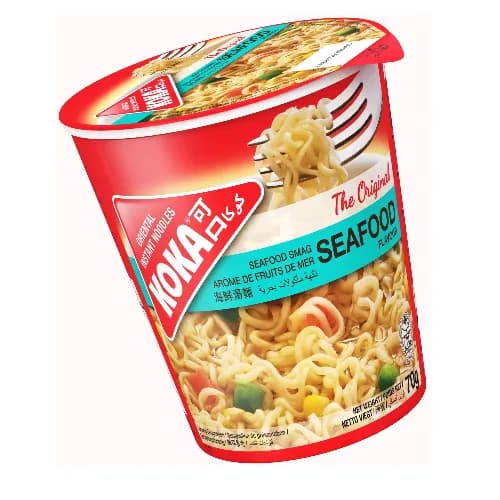 Koka Instant Noodles Cup Tom Yum Flavor 70G