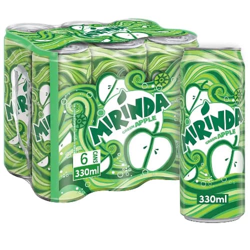 Mirinda Green Apple 6 X 330Ml