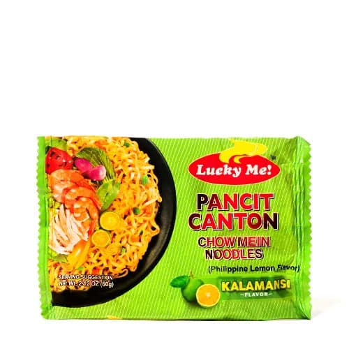 Lucky Me Pancit Canton Instant Fried Noodles Kalamansi Flavor 60G