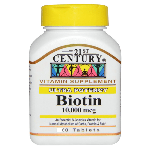 21St Cent Biotin 10000 Mcg Caps 60S