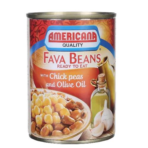 Americana Fava Beans With Chick Peas Ready To Eat 400 Gr