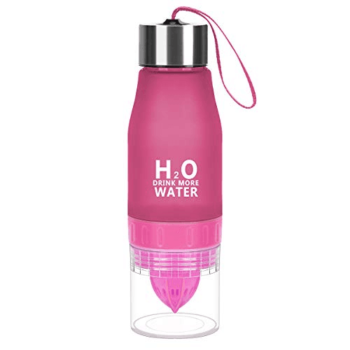 H2O Water Bottle Pink