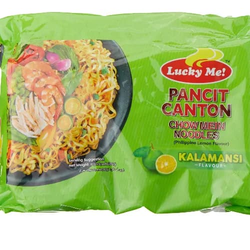 Lucky Me Instant Fried Noodles Kalamansi Flavor 6 X 60G